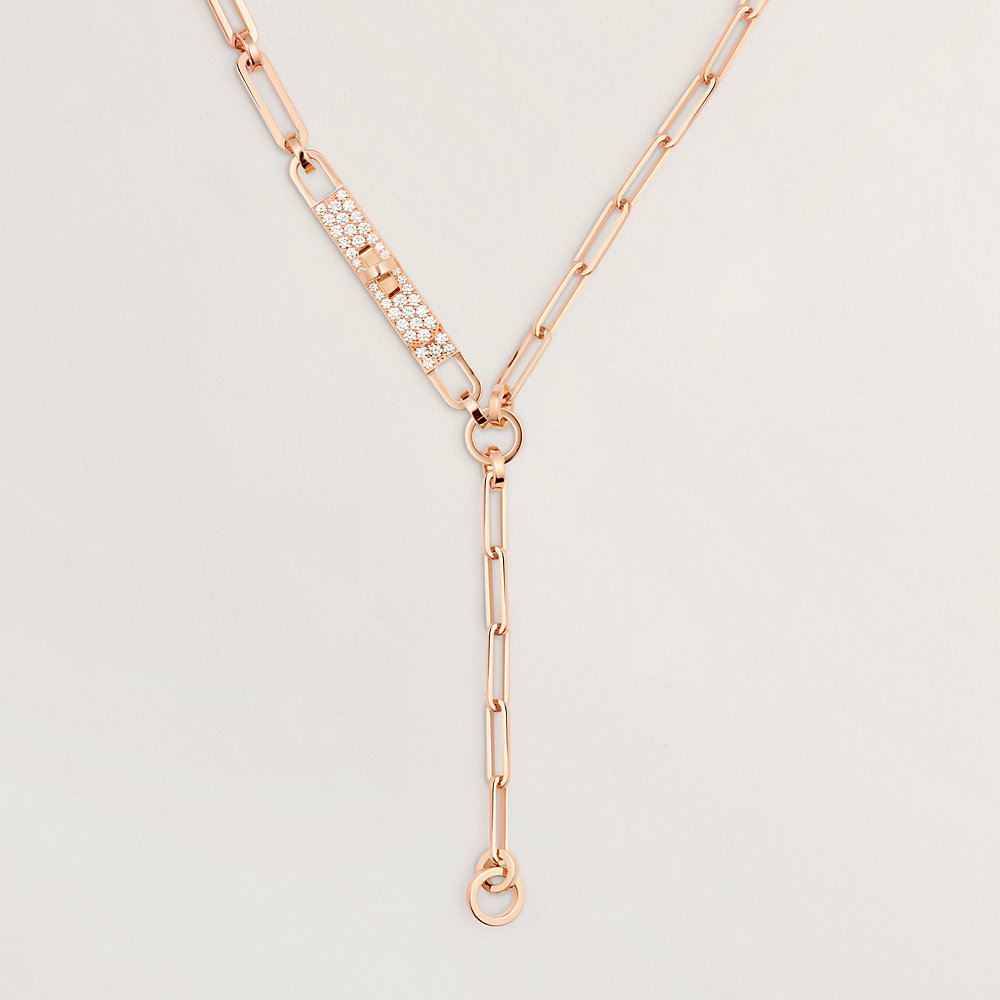 HERMES(エルメス)- Collier cravate Kelly Chaine PM Collier cravate Kelly Chaîne, petit modèle | Hermès Canada